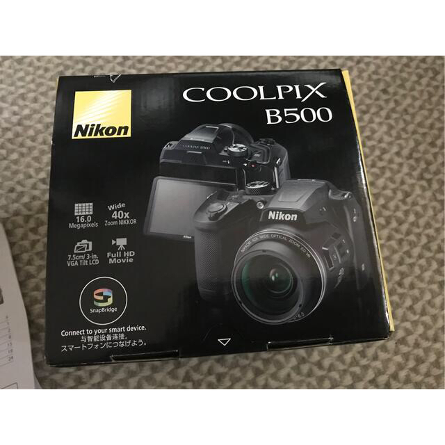 Nikon ニコン  COOLPIX B500 BK デジタルカメラ望遠wifi