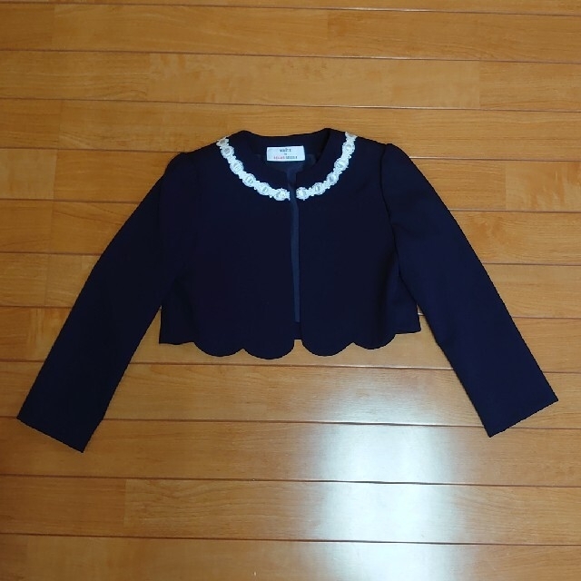 入学式　卒業式　女の子　セットアップ　スーツ　ワンピース　オマケ付き キッズ/ベビー/マタニティのキッズ服女の子用(90cm~)(ドレス/フォーマル)の商品写真