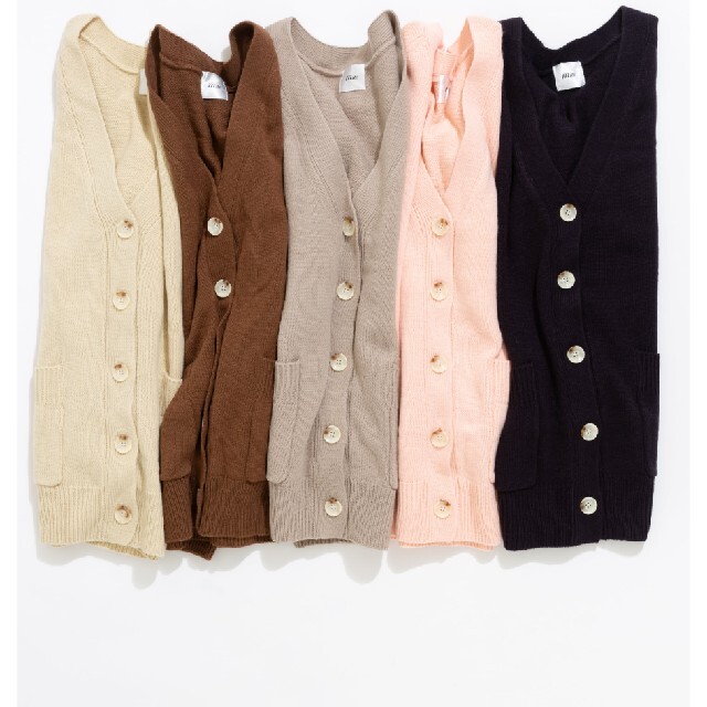 mite over size cardigan
