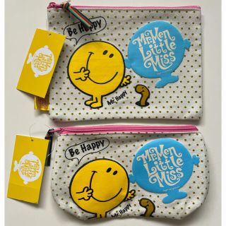 Mr. Men Little Miss 2点セット(ポーチ)