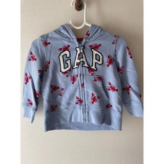 ベビーギャップ(babyGAP)のザリガニ柄パーカー（babyGAP）(その他)