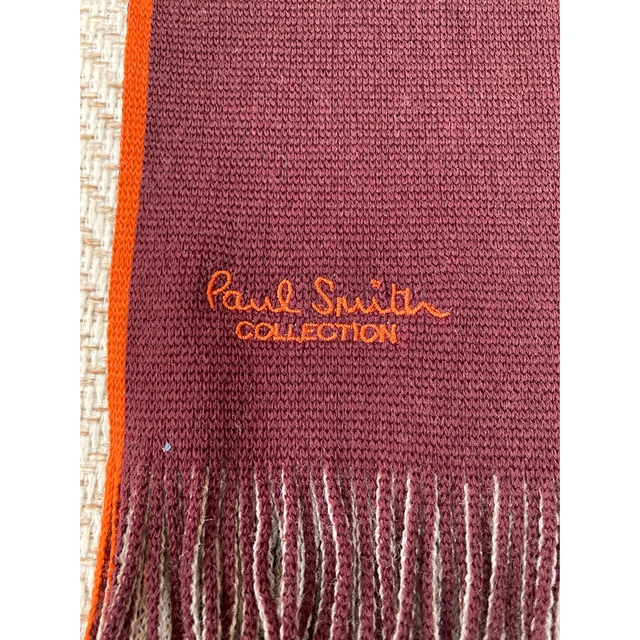 Paul Smith(ポールスミス)の【りょが様ご専用】ポール・スミス　ダブルフェイス ラッセルマフラー メンズのファッション小物(マフラー)の商品写真