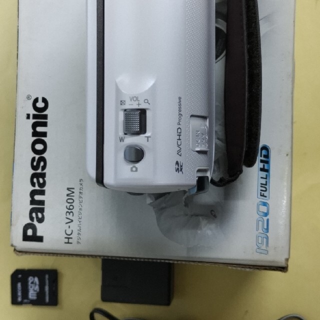 送料無料 非冷凍品同梱不可 ☆良品【Panasonic】HC-V360M ビデオカメラ