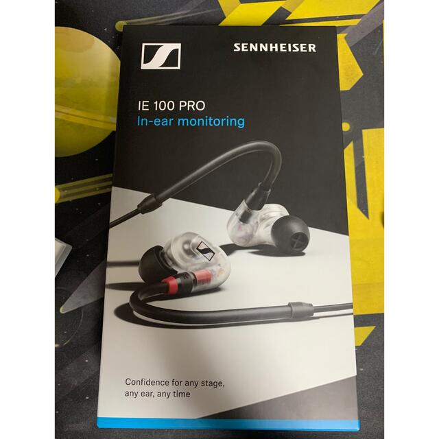 SENNHEISER(ゼンハイザー)のSENNHEISER IE 100 PRO CLEAR スマホ/家電/カメラのオーディオ機器(ヘッドフォン/イヤフォン)の商品写真