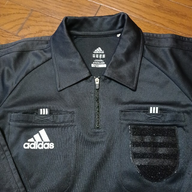 adidas サッカー審判服 長袖 上