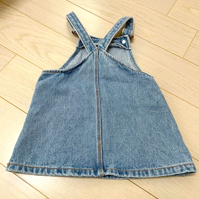 ZARA KIDS(ザラキッズ)のZARAbaby ミッキーマウスサロペットスカート キッズ/ベビー/マタニティのベビー服(~85cm)(ワンピース)の商品写真