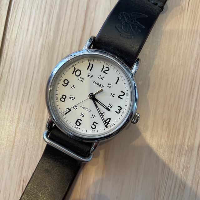 TIMEX(タイメックス)のTIMEX 腕時計　レザー メンズの時計(腕時計(アナログ))の商品写真
