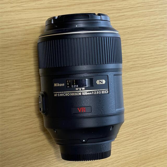 Nikon(ニコン)のNikon AF-S VR Micro-Nikkor 105mm f2.8G スマホ/家電/カメラのカメラ(レンズ(単焦点))の商品写真