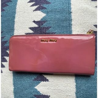 Miu Miu エナメル長財布(その他)