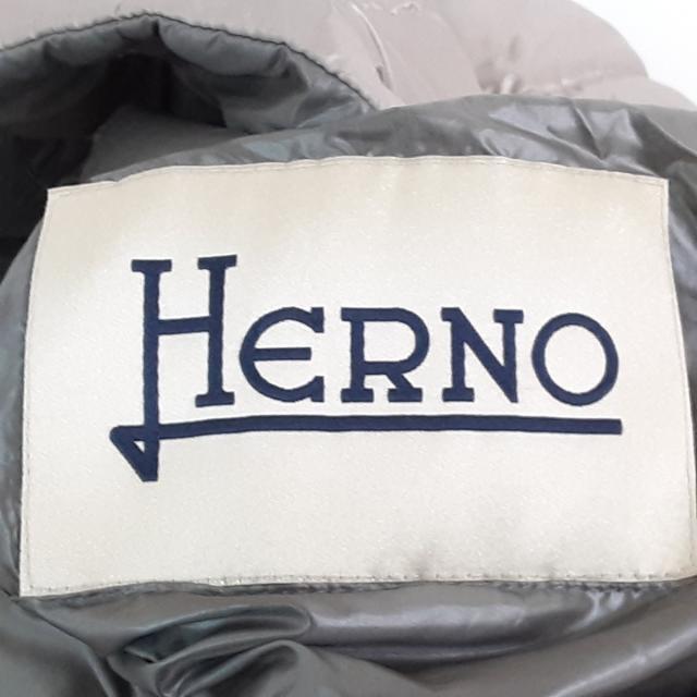 HERNO(ヘルノ)のヘルノ ダウンジャケット サイズ40 M美品  レディースのジャケット/アウター(ダウンジャケット)の商品写真