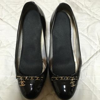 シャネル(CHANEL)のシャネル⭐️ パンプス チェーン 正規品(ハイヒール/パンプス)