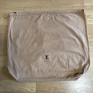 ルイヴィトン(LOUIS VUITTON)のルイヴィトン大きめバック保存袋スエード?コットン?(トートバッグ)