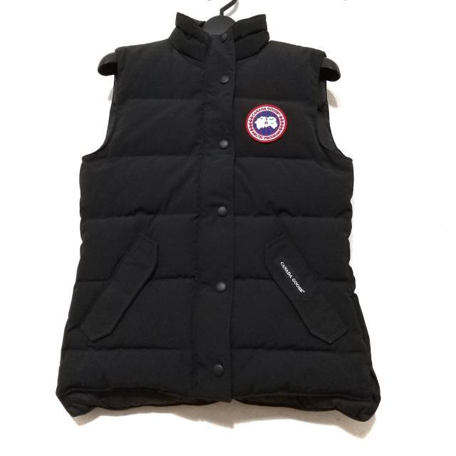 500円引きクーポン】 CANADA GOOSE カナダグース ダウンベスト サイズXS 黒の通販 by ブランディア カナダグースならラクマ 