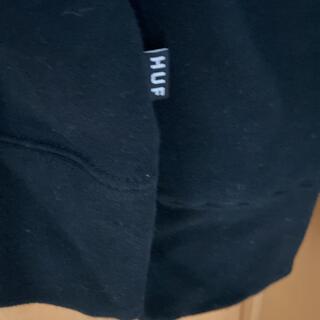 最終値下げ　HUF ハフ パーカー box logo 黒 Lサイズ