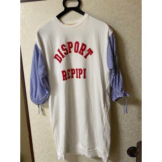 レピピアルマリオ(repipi armario)の【中古】女児 repipi armario コットンワンピースMサイズ(ワンピース)