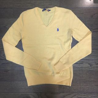 ポロラルフローレン(POLO RALPH LAUREN)のカシミヤ入ラルフローレンのVネックセーター(ニット/セーター)