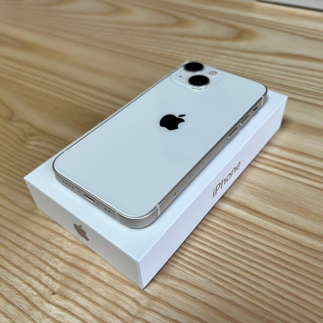 iPhone(アイフォーン)のアップル iPhone13 mini 128GB スターライト スマホ/家電/カメラのスマートフォン/携帯電話(スマートフォン本体)の商品写真