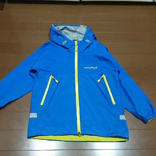 mont bell(モンベル)のmont-bell レイントレッカー 120 上のみ キッズ/ベビー/マタニティのキッズ服男の子用(90cm~)(ジャケット/上着)の商品写真