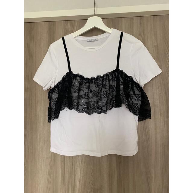 ZARA(ザラ)の【レディース】トップス Tシャツ  ZARA レディースのトップス(Tシャツ(半袖/袖なし))の商品写真