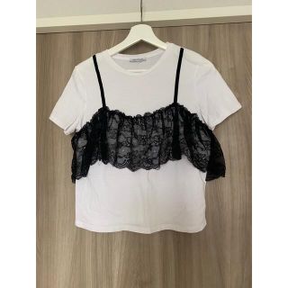 ザラ(ZARA)の【レディース】トップス Tシャツ  ZARA(Tシャツ(半袖/袖なし))