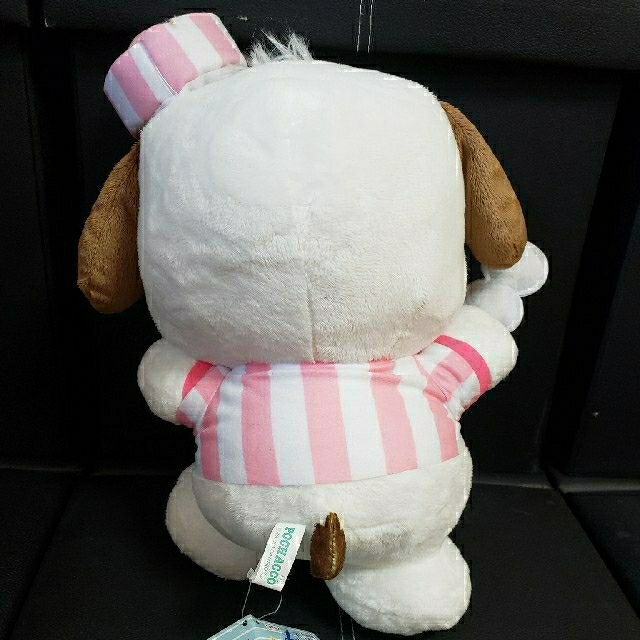 サンリオ(サンリオ)のポチャコ アイスショップ BIGぬいぐるみ エンタメ/ホビーのおもちゃ/ぬいぐるみ(ぬいぐるみ)の商品写真