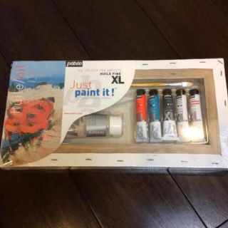 ぺベオ 3D キャンバス 油絵具キット Just Paint it！③ポピー(その他)