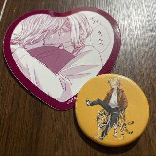 丹下道♡ペディグリー展♡特典コースターとシークレット缶バッジ♡(バッジ/ピンバッジ)