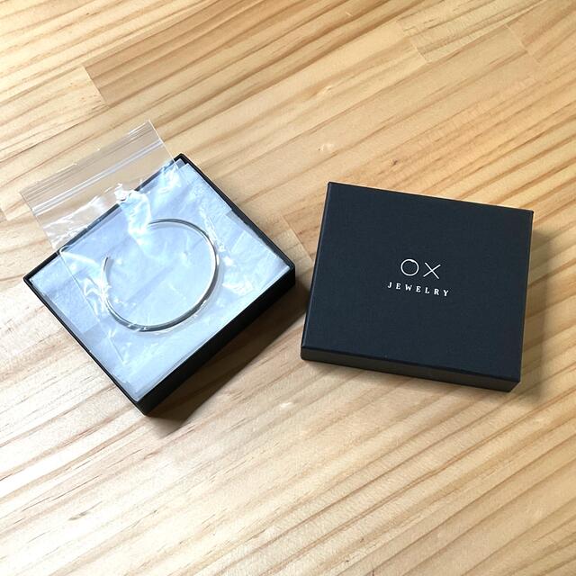 OX004 / Silver Curve Bangle OXジュエリー-