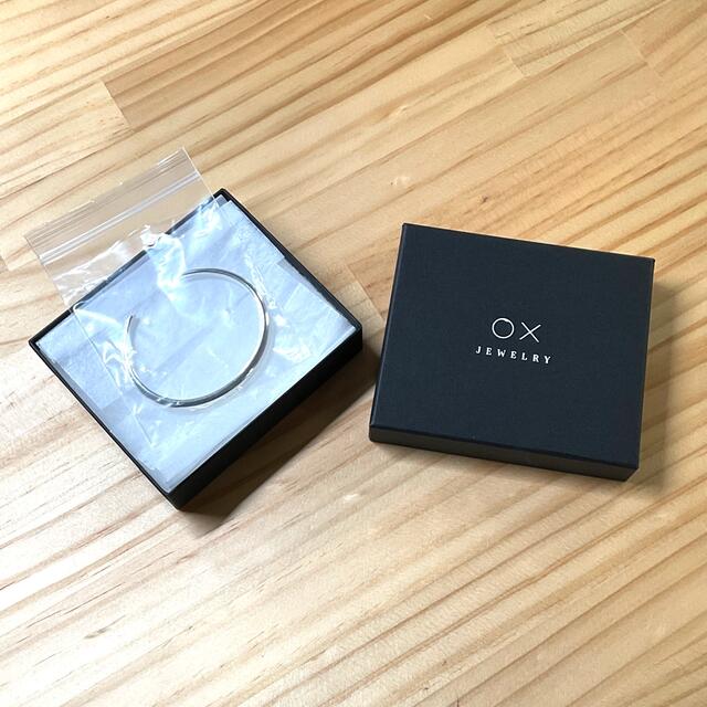 OX004 / Silver Curve Bangle OXジュエリー