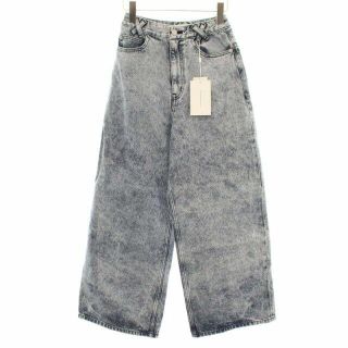 アメリヴィンテージ(Ameri VINTAGE)のアメリヴィンテージ タグ付き デニムパンツ ジーンズ ワイド 24 青(デニム/ジーンズ)