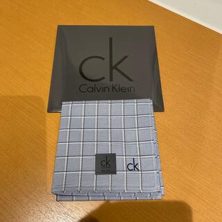 シーケーカルバンクライン(ck Calvin Klein)のCKカルバンクラインハンカチグレー(ハンカチ/ポケットチーフ)