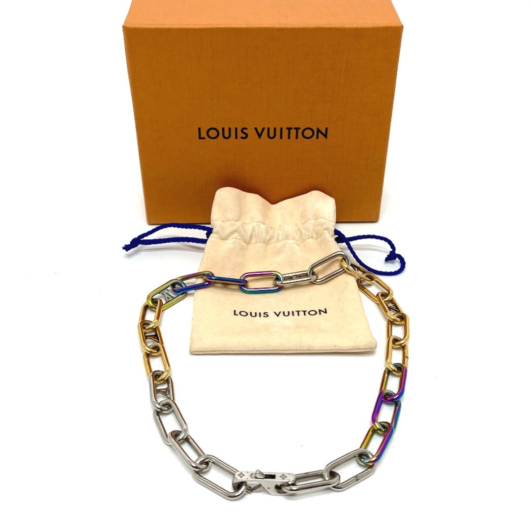 ルイヴィトン LOUIS VUITTON コリエ シグネチャー チェーン M80177 アクセサリー ファッション小物 ネックレス メタル マルチカラー 7