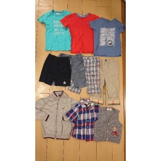 バーバリー(BURBERRY)の男の子ブランド子供服10点セット(Tシャツ/カットソー)