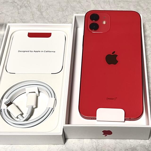 iPhone 12 (PRODUCT)RED MGHQ3J/A レッド 赤 本体