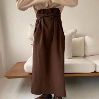 トゥデイフル(TODAYFUL)のlawgy original wrap skirt(ロングスカート)