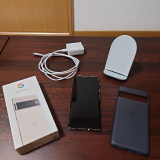 グーグルピクセル(Google Pixel)のPixel 6 pro セット （Cloudy White）(スマートフォン本体)