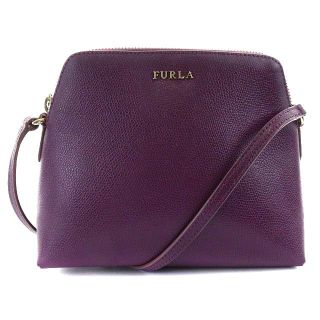 フルラ(Furla)のフルラ FURLA ボエム ショルダーバッグ ポシェット レザー 牛革 紫(ショルダーバッグ)