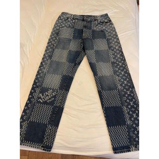 LOUIS VUITTON - ルイヴィトン Nigo コラボ デニムパンツ 32インチの