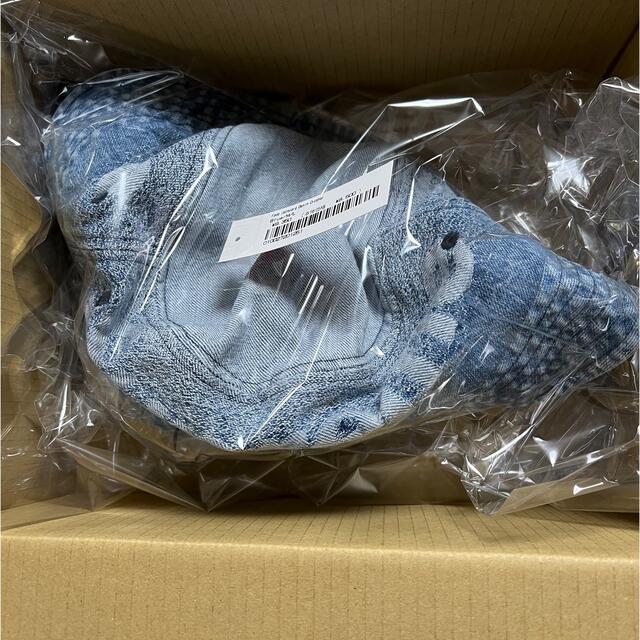 supreme Fade Jacquard Denim Crusher帽子