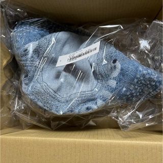 シュプリーム(Supreme)のsupreme Fade Jacquard Denim Crusher (ハット)