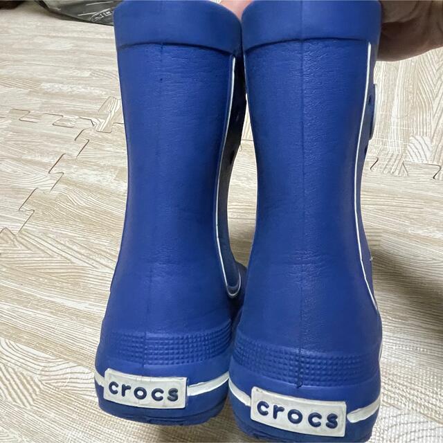 crocs(クロックス)のクロックス　キッズ　長靴　レインブーツ キッズ/ベビー/マタニティのキッズ靴/シューズ(15cm~)(長靴/レインシューズ)の商品写真