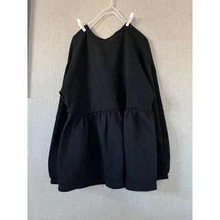 ザラ(ZARA)の黒チュニック(チュニック)