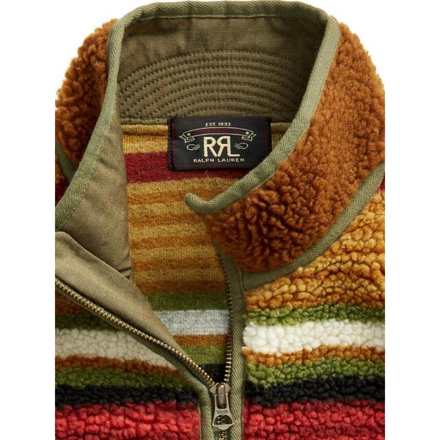 RRL(ダブルアールエル)の新品*RRL*ストライプド フリース ジャケット*M*　ダブルアールエル メンズのトップス(その他)の商品写真