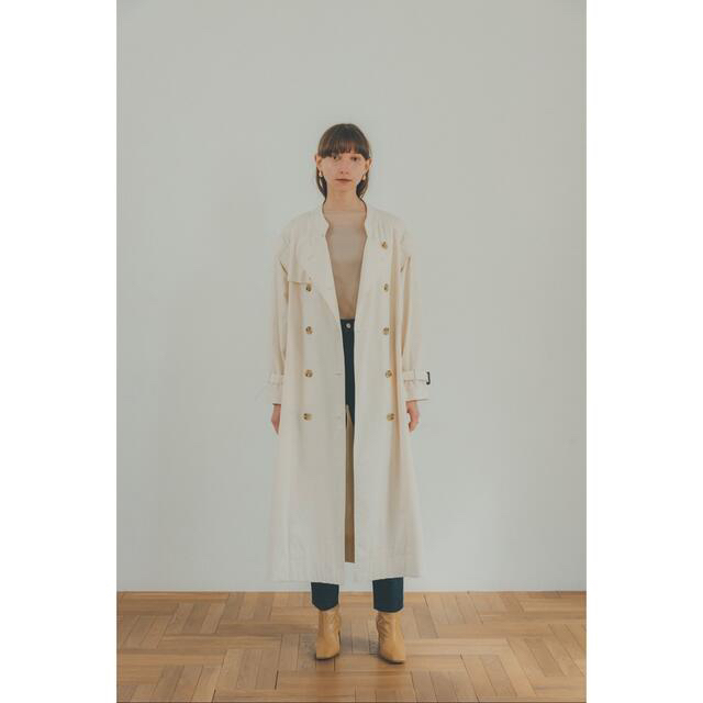 CLANE 2WAY SQUARE SLEEVE TRENCH COAT