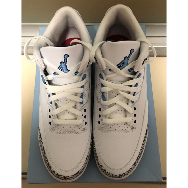 NIKE(ナイキ)のNIKE AIR JORDAN3 "UNC" メンズの靴/シューズ(スニーカー)の商品写真