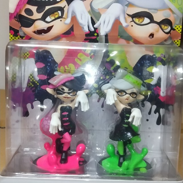 フィギュアSplatoon amiibo アオリ　ホタル　セット