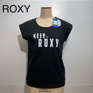 ロキシー(Roxy)のROXY ロゴプリントフレンチスリーブTシャツ(カットソー(半袖/袖なし))