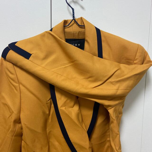 VICKY(ビッキー)の春　韓国風　ビッキー　テーラードジャケット　５月までM 9号ブランド　高価　美品 レディースのジャケット/アウター(テーラードジャケット)の商品写真
