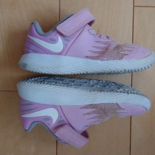 ナイキ(NIKE)のナイキ スニーカー 13cm ピンク 女の子(スニーカー)