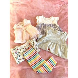 ベビーギャップ(babyGAP)の女の子♡80㎝♡4点+オマケ(ワンピース)